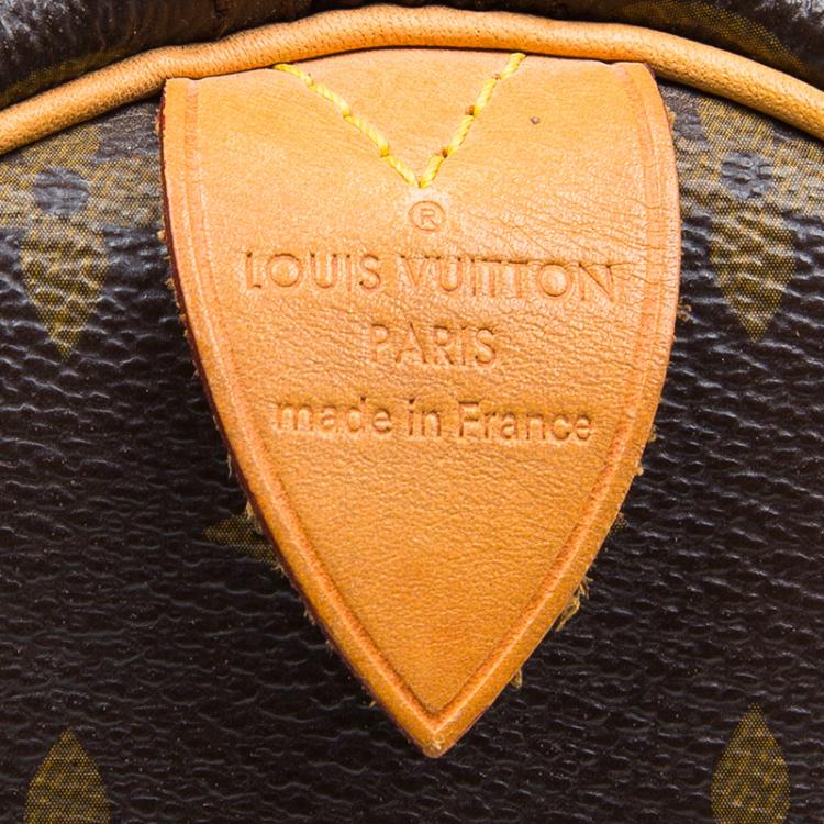 مملوكة مسبقًا Louis Vuitton Monogram Canvas Speedy 30