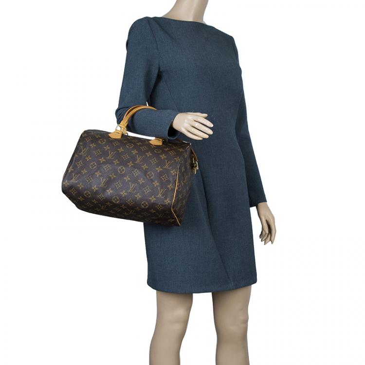 Pre Owned Louis Vuitton Monogram Canvas Speedy 30