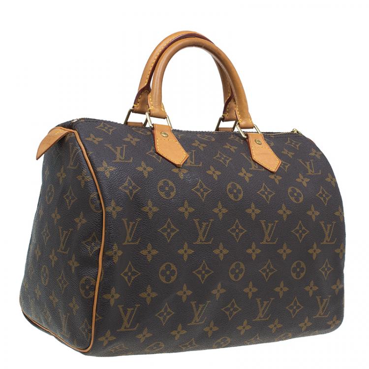 Pre Owned Louis Vuitton Monogram Canvas Speedy 30