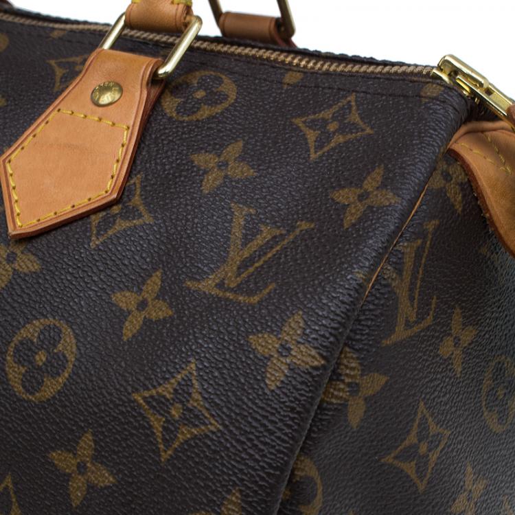 Pre Owned Louis Vuitton Monogram Canvas Speedy 30