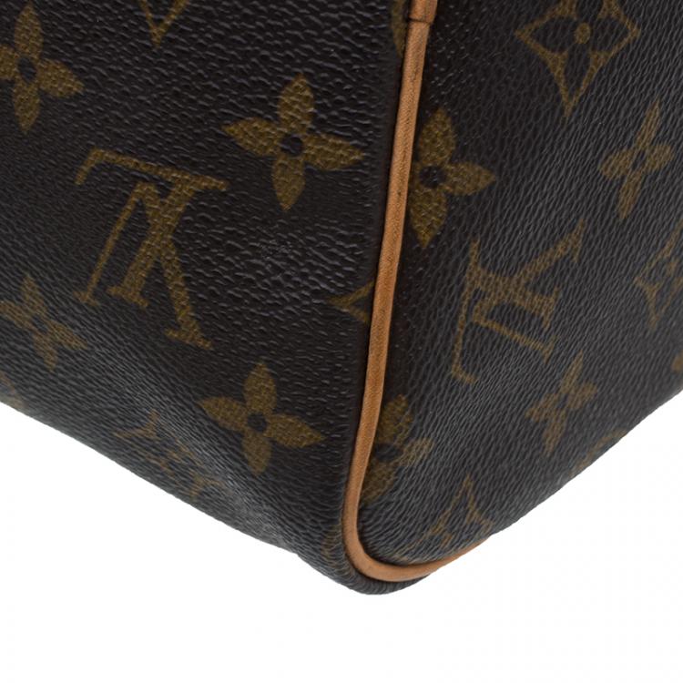 Pre Owned Louis Vuitton Monogram Canvas Speedy 30