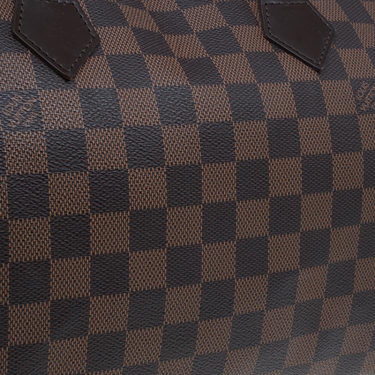 Pre Owned Louis Vuitton Damier Ebene Canvas Speedy 30