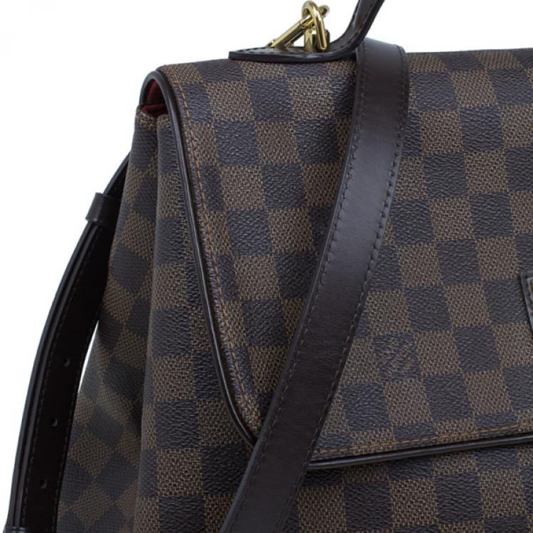 Pre Owned Louis Vuitton Damier Ebene Bergamo GM