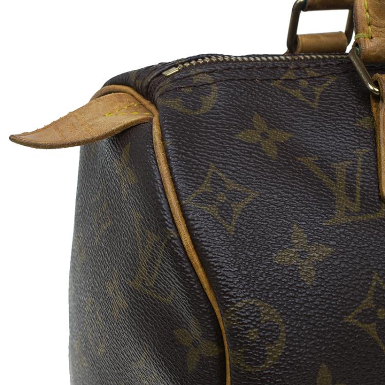Pre Owned Louis Vuitton Monogram Canvas Speedy 25