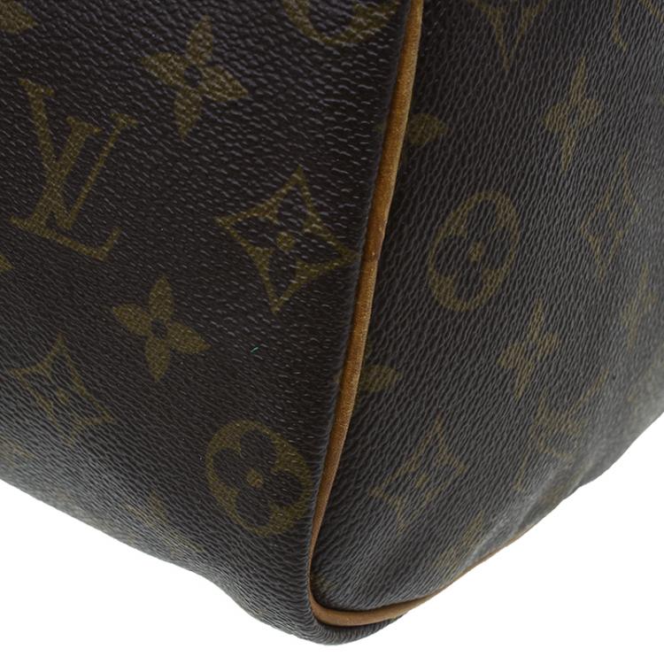 Pre Owned Louis Vuitton Monogram Canvas Speedy 25