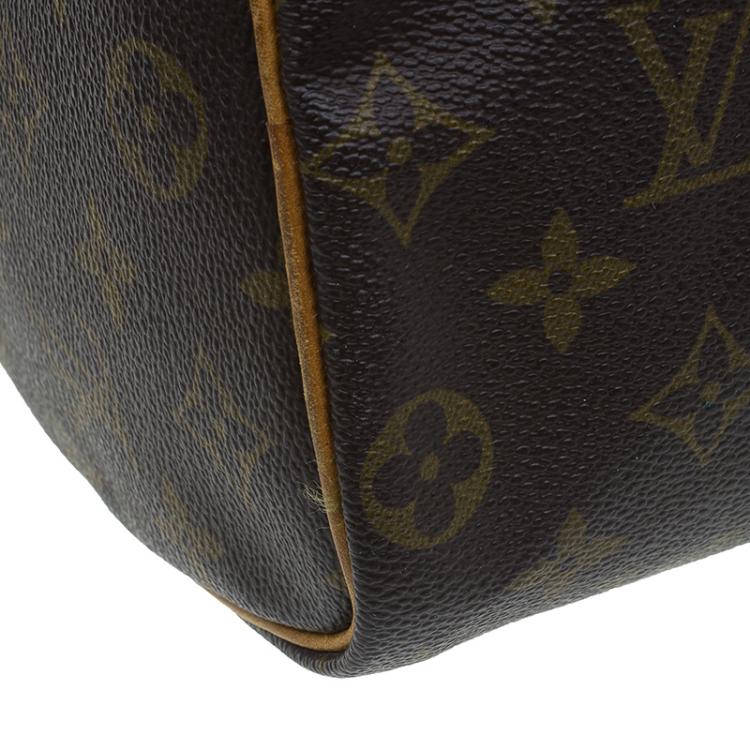 Pre Owned Louis Vuitton Monogram Canvas Speedy 25