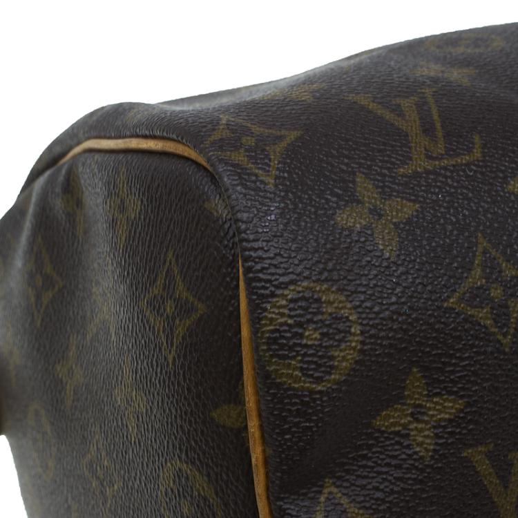Pre Owned Louis Vuitton Monogram Canvas Speedy 25