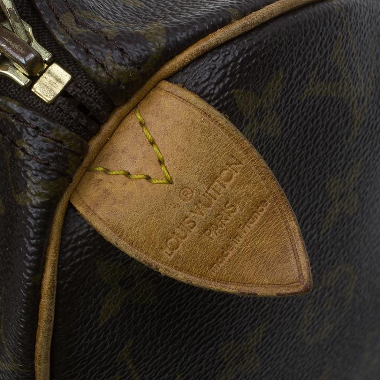 Pre Owned Louis Vuitton Monogram Canvas Speedy 25