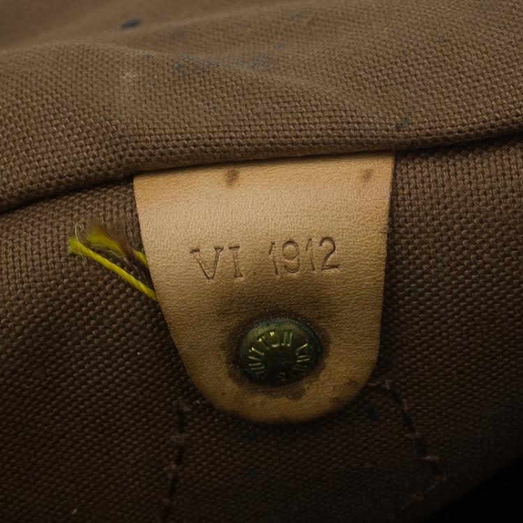 Pre Owned Louis Vuitton Monogram Canvas Speedy 25