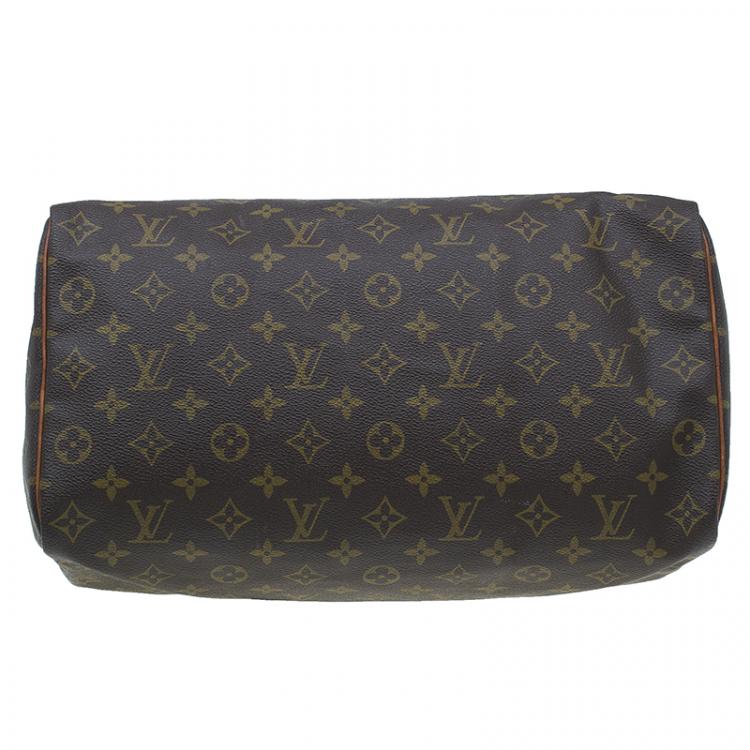 Pre Owned Louis Vuitton Monogram Canvas Speedy 35
