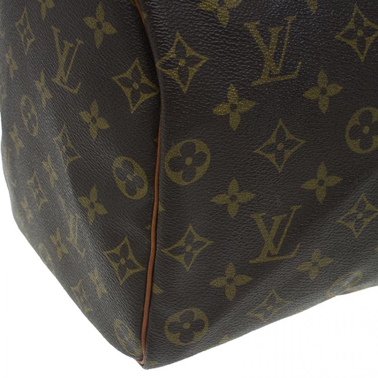 Pre Owned Louis Vuitton Monogram Canvas Speedy 35