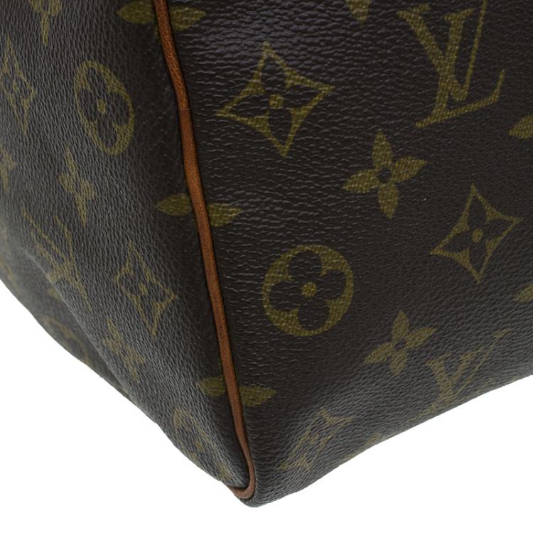 Pre Owned Louis Vuitton Monogram Canvas Speedy 35