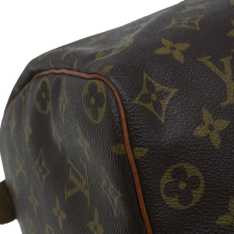 Pre Owned Louis Vuitton Monogram Canvas Speedy 35