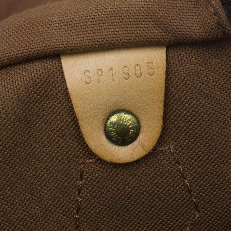 Pre Owned Louis Vuitton Monogram Canvas Speedy 35