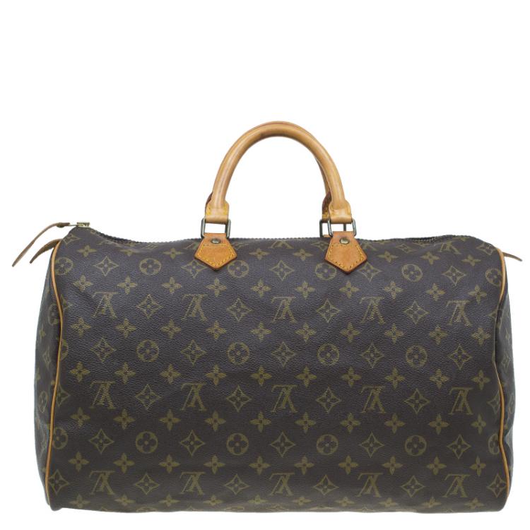 Pre Owned Louis Vuitton Monogram Canvas Speedy 40