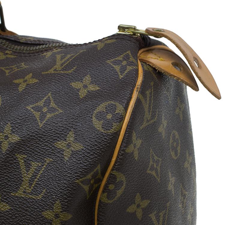 Pre Owned Louis Vuitton Monogram Canvas Speedy 40