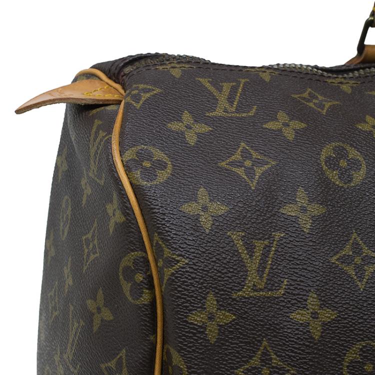 Pre Owned Louis Vuitton Monogram Canvas Speedy 40