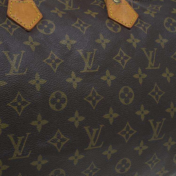 Pre Owned Louis Vuitton Monogram Canvas Speedy 40