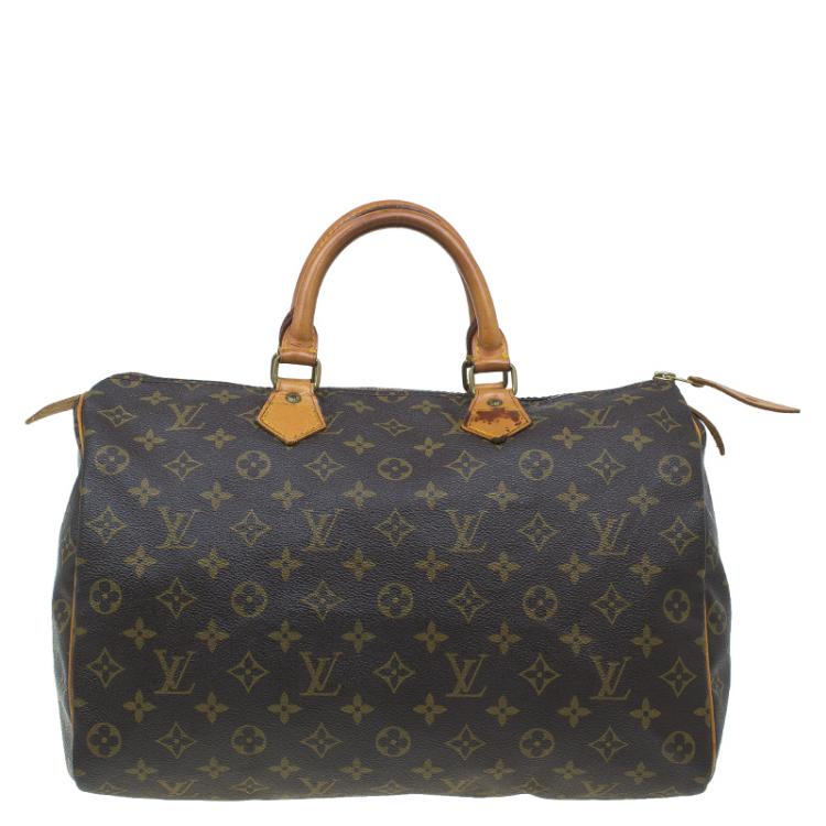 مملوكة مسبقًا Louis Vuitton Monogram Canvas Speedy 35