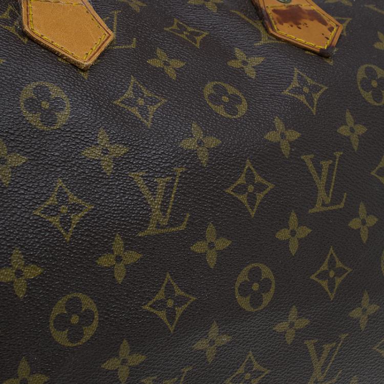 مملوكة مسبقًا Louis Vuitton Monogram Canvas Speedy 35