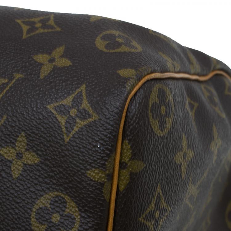 مملوكة مسبقًا Louis Vuitton Monogram Canvas Speedy 35