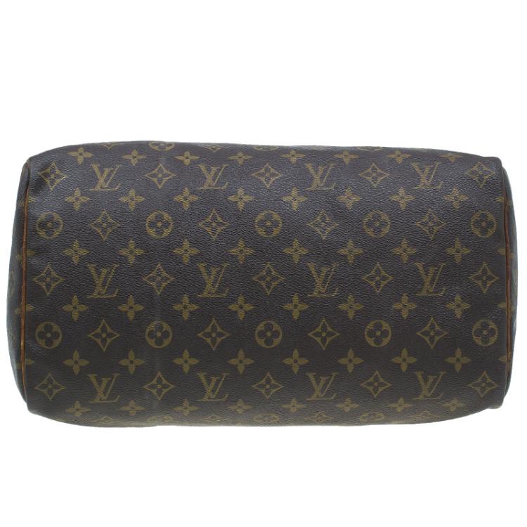 Pre Owned Louis Vuitton Monogram Canvas Speedy 35