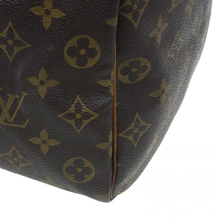 Pre Owned Louis Vuitton Monogram Canvas Speedy 35