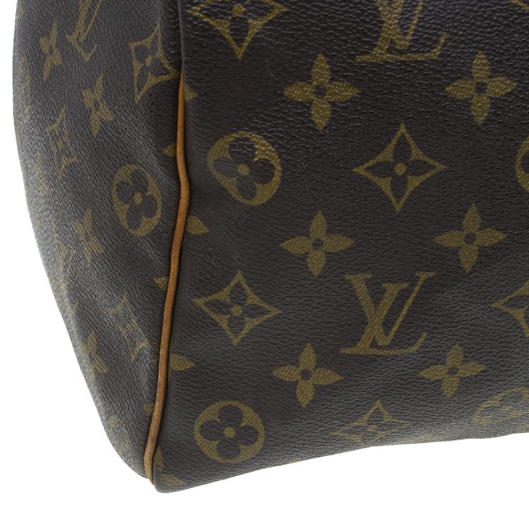 Pre Owned Louis Vuitton Monogram Canvas Speedy 35