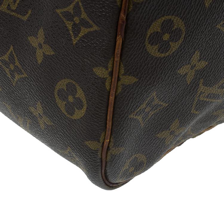 Pre Owned Louis Vuitton Monogram Canvas Speedy 35