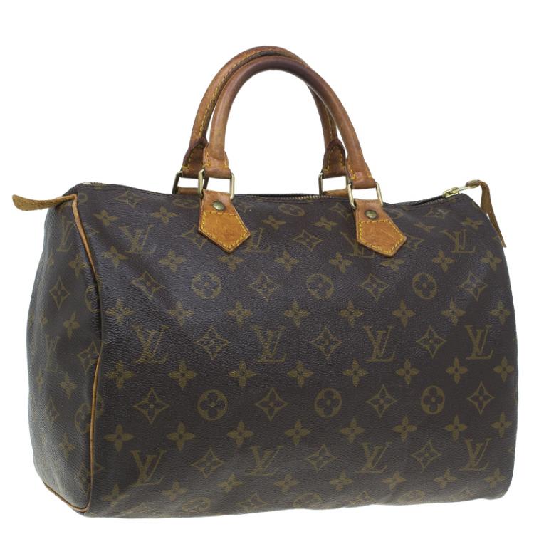 Pre Owned Louis Vuitton Monogram Canvas Speedy 30