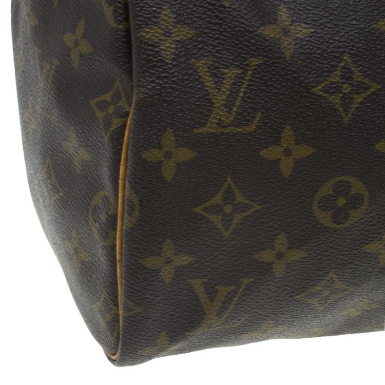 Pre Owned Louis Vuitton Monogram Canvas Speedy 30