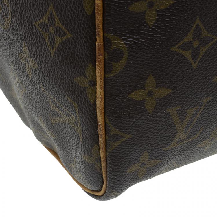 Pre Owned Louis Vuitton Monogram Canvas Speedy 30