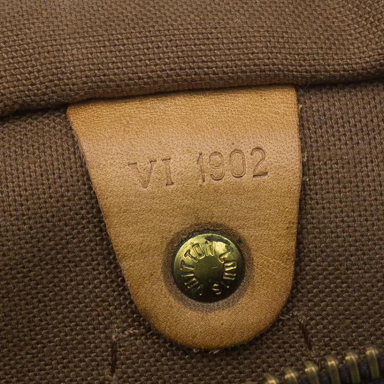 Pre Owned Louis Vuitton Monogram Canvas Speedy 30