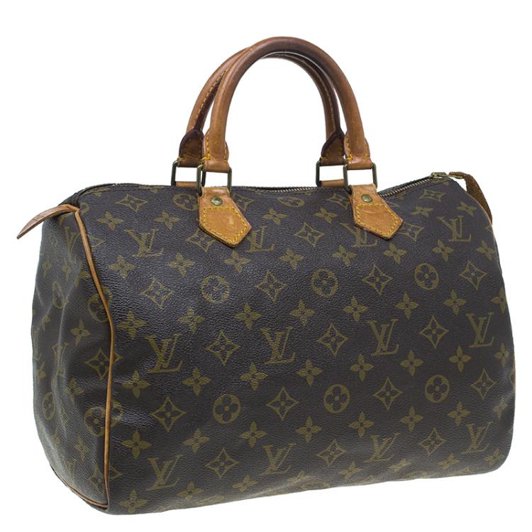 Pre Owned Louis Vuitton Monogram Canvas Speedy 30