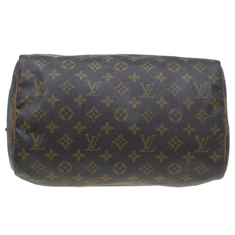 Pre Owned Louis Vuitton Monogram Canvas Speedy 30