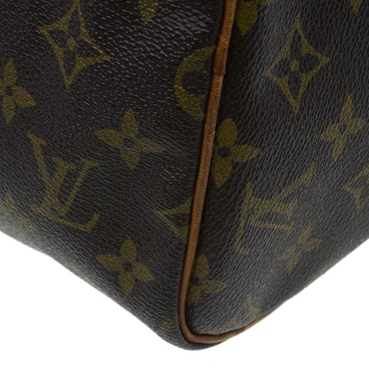 Pre Owned Louis Vuitton Monogram Canvas Speedy 30