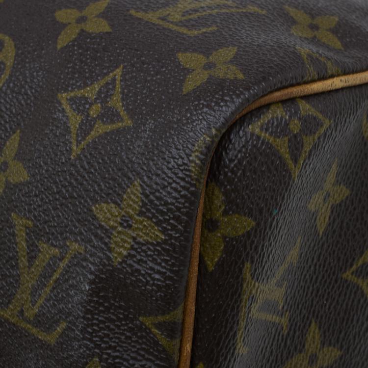 Pre Owned Louis Vuitton Monogram Canvas Speedy 30