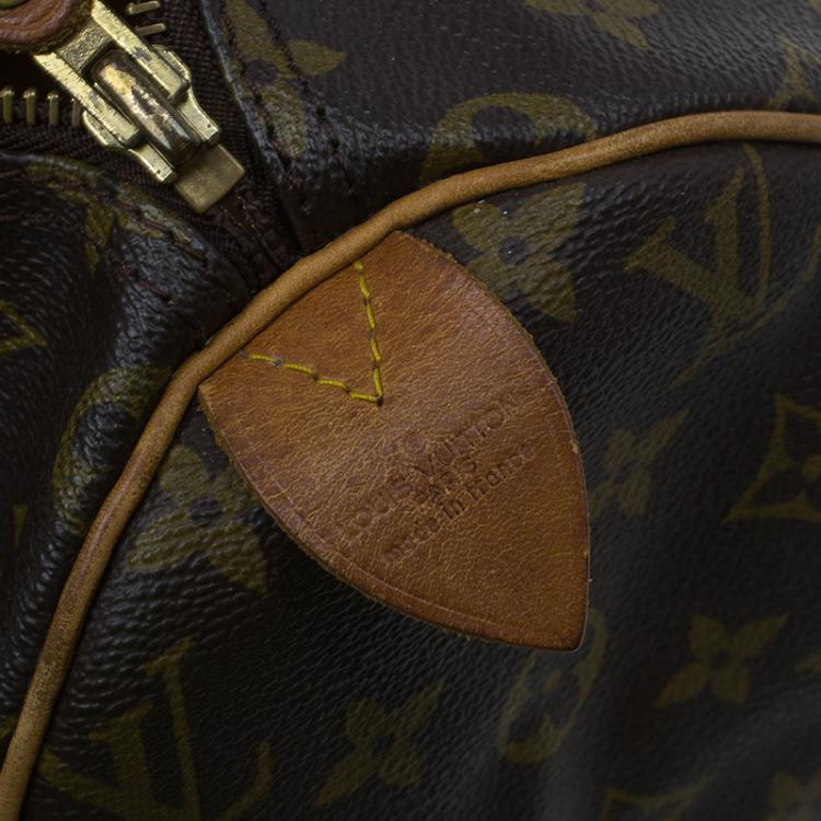Pre Owned Louis Vuitton Monogram Canvas Speedy 30