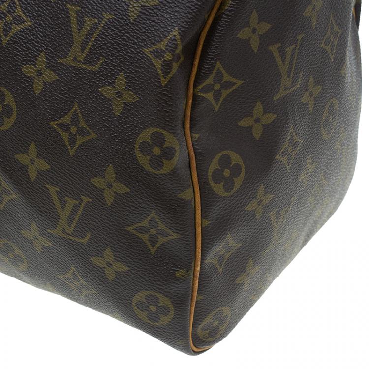 Pre Owned Louis Vuitton Monogram Canvas Speedy 35