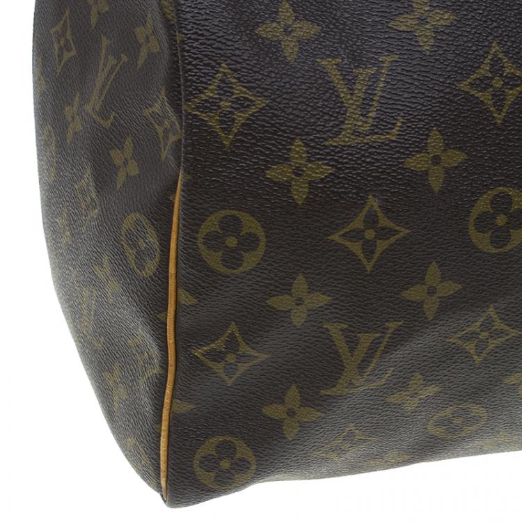 Pre Owned Louis Vuitton Monogram Canvas Speedy 35