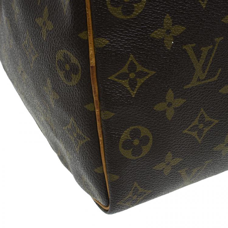 Pre Owned Louis Vuitton Monogram Canvas Speedy 35