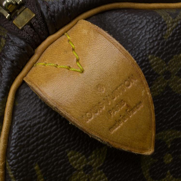 Pre Owned Louis Vuitton Monogram Canvas Speedy 35