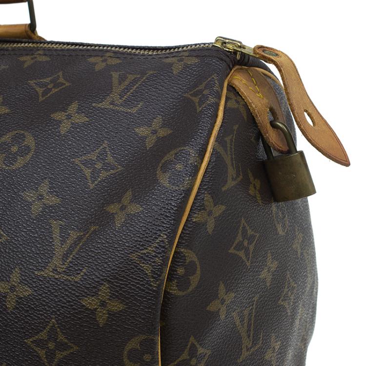 Pre Owned Louis Vuitton Monogram Canvas Speedy 40