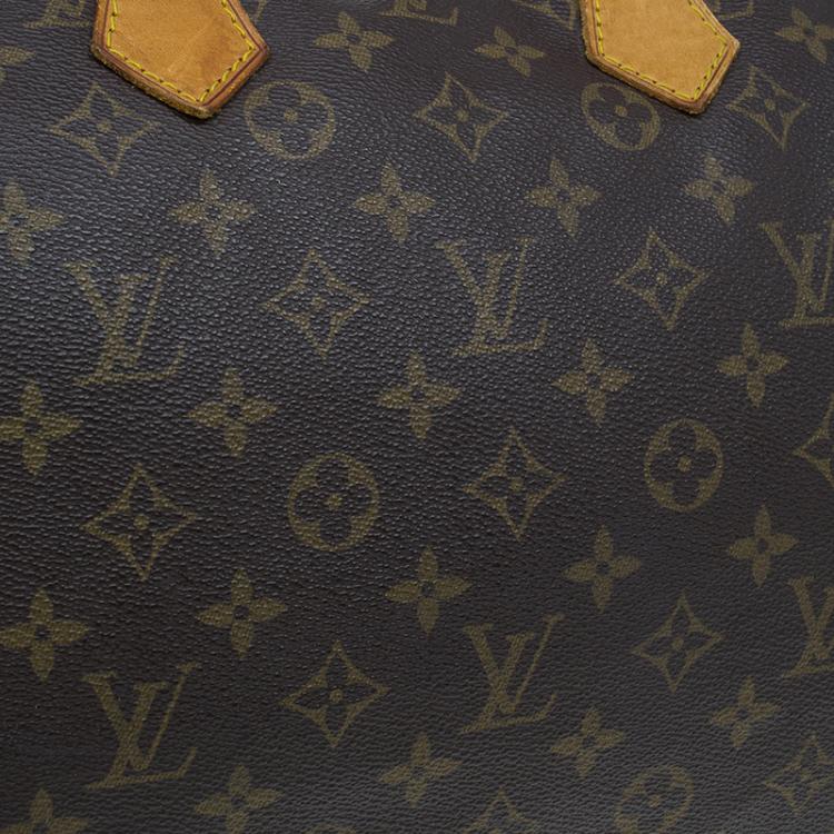 Pre Owned Louis Vuitton Monogram Canvas Speedy 40