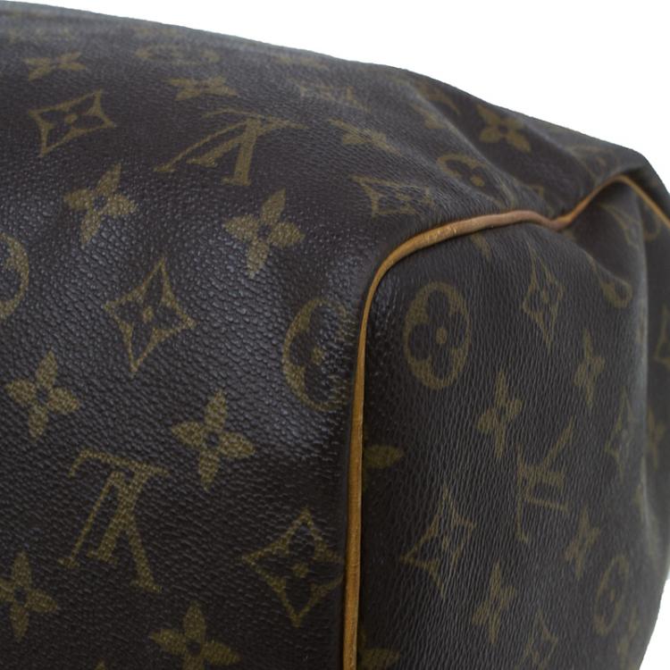 Pre Owned Louis Vuitton Monogram Canvas Speedy 40