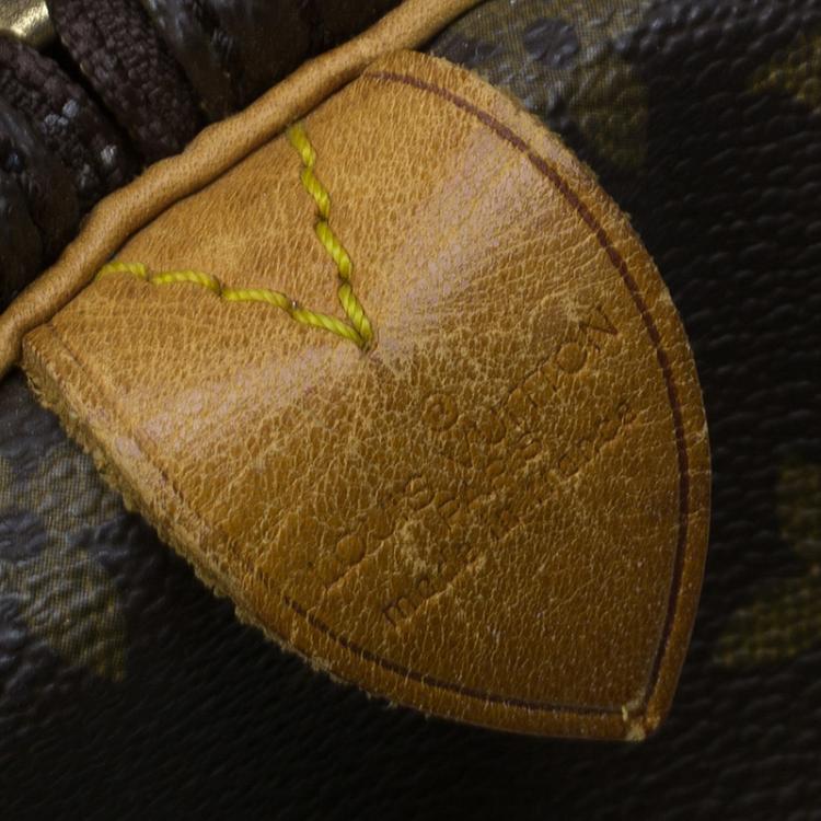Pre Owned Louis Vuitton Monogram Canvas Speedy 40