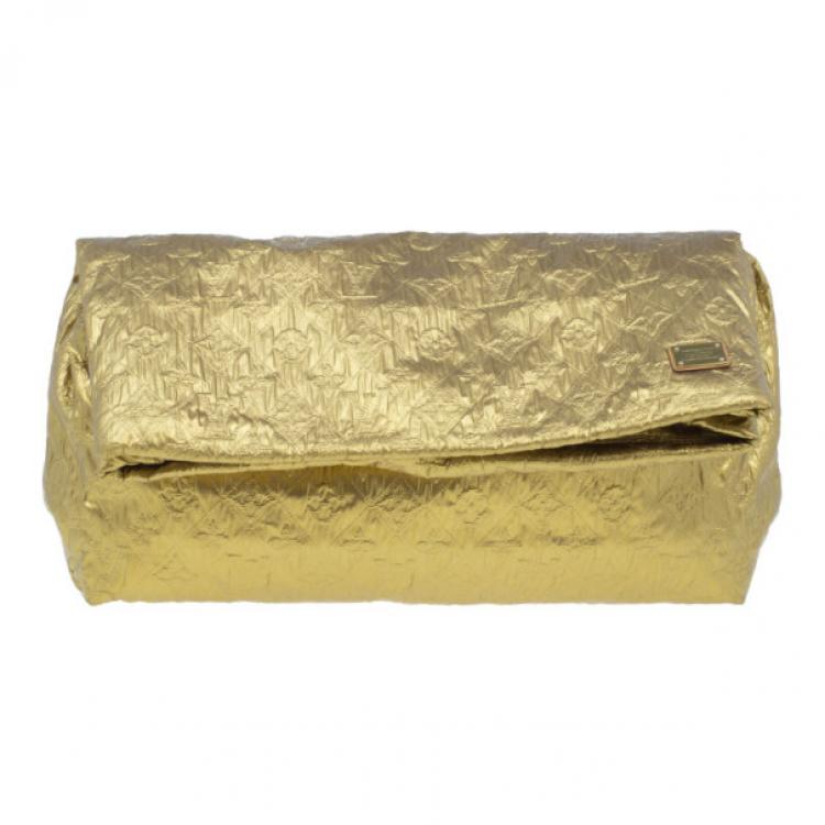 Louis Vuitton Monogram Limelight Altair Clutch - Gold Clutches, Handbags -  LOU668322