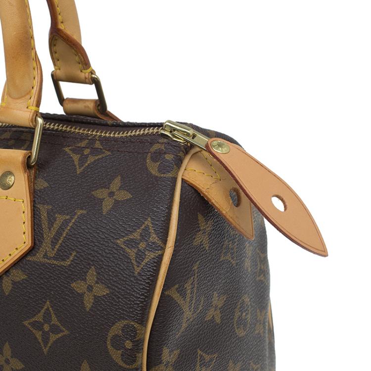 Pre Owned Louis Vuitton Monogram Canvas Speedy 25