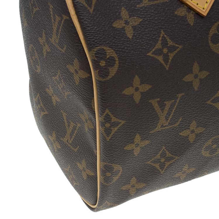 Pre Owned Louis Vuitton Monogram Canvas Speedy 25