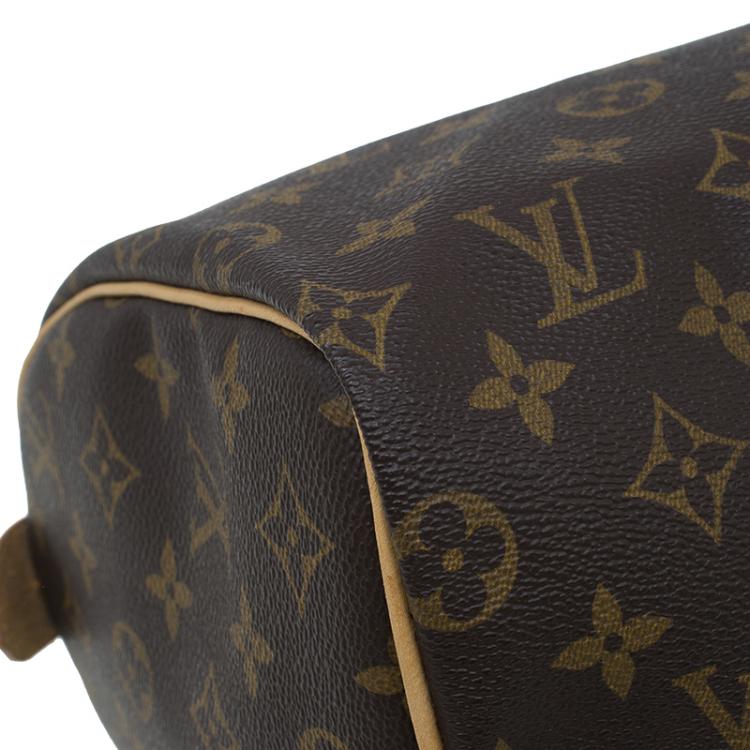 Pre Owned Louis Vuitton Monogram Canvas Speedy 25
